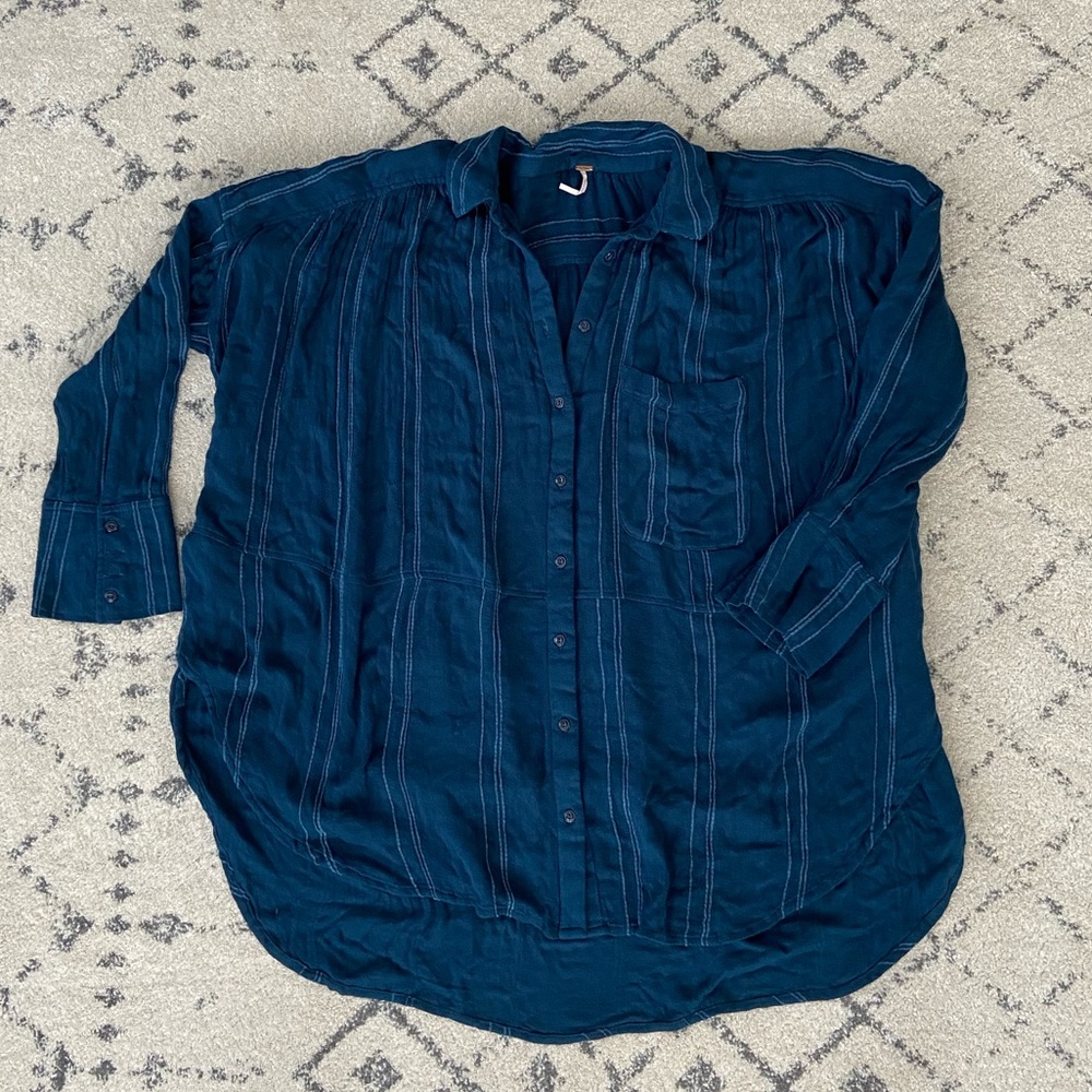 Free People Oversized Blouse